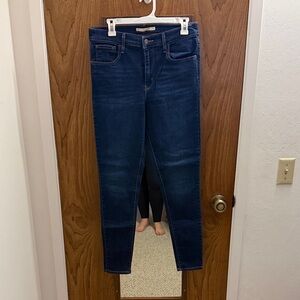 Dark Blue Women's Skinny Jeans